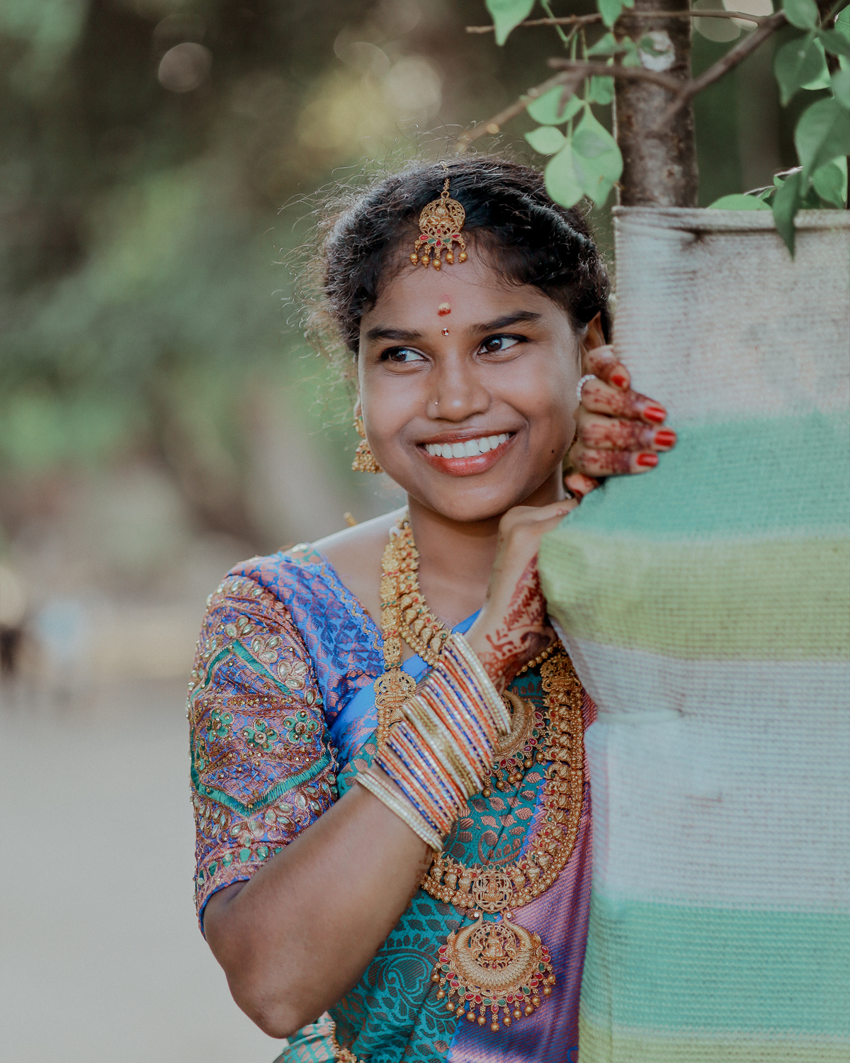 Urban engagement photoshoot